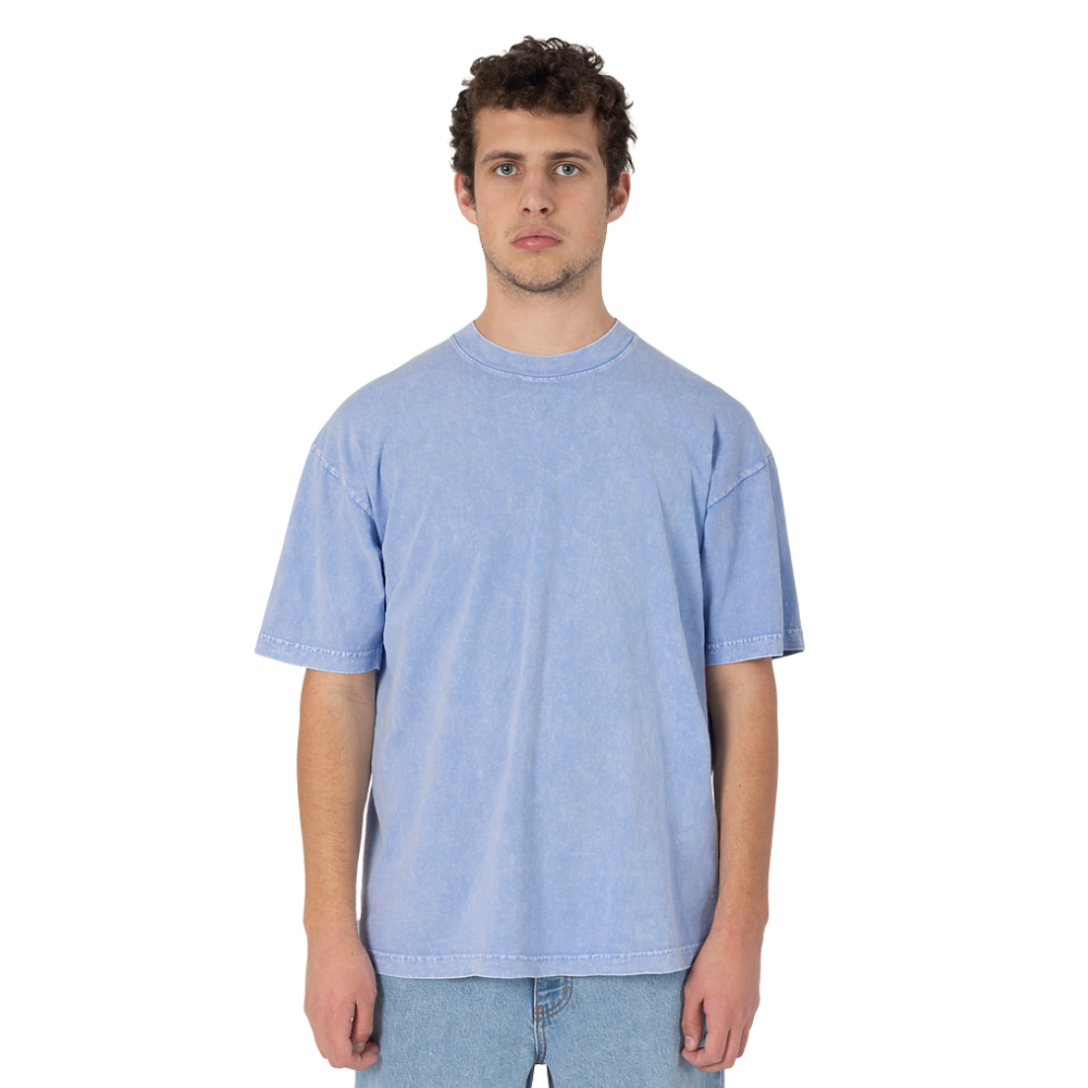 Los Angeles Apparel 1801MW Mineral Wash Crew 6.5oz