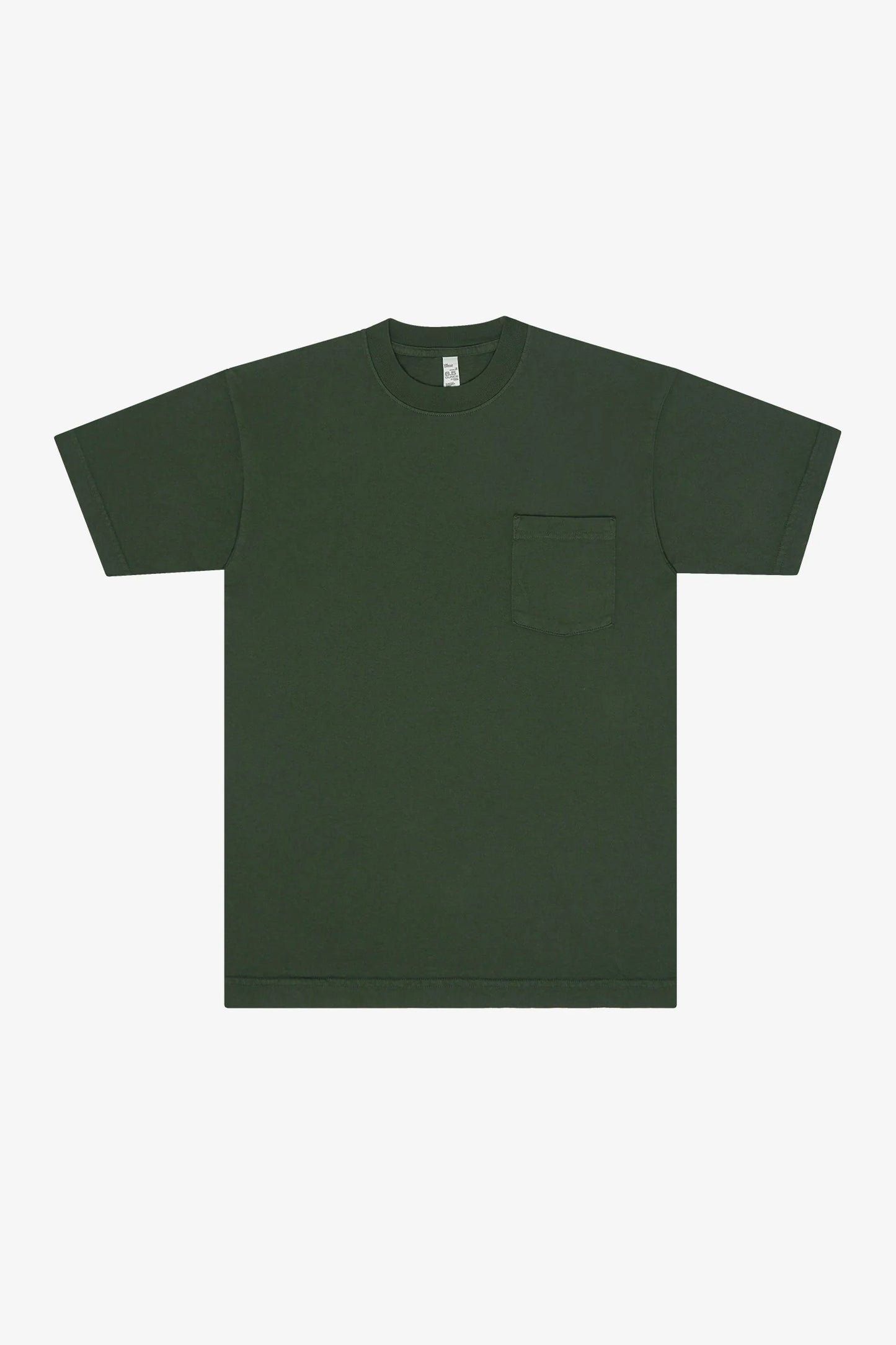 Los Angeles Apparel - 1809GD - Short Sleeve Garment Dye Pocket T-Shirt