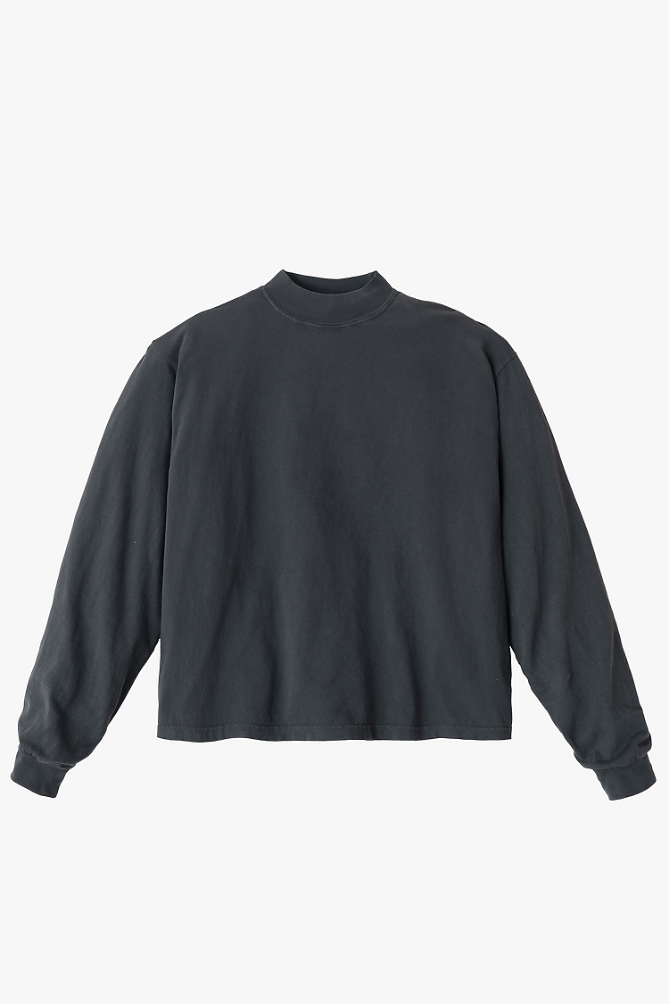 Los Angeles Apparel 1827GD 18/1 L/S OVERSIZED MOCK