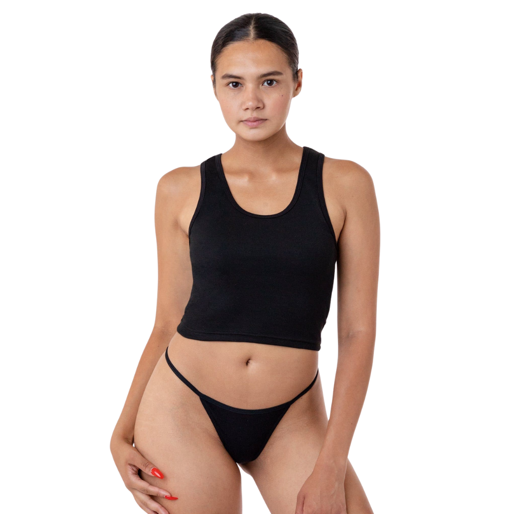 Los Angeles Apparel - 43013 - Baby Rib Thong