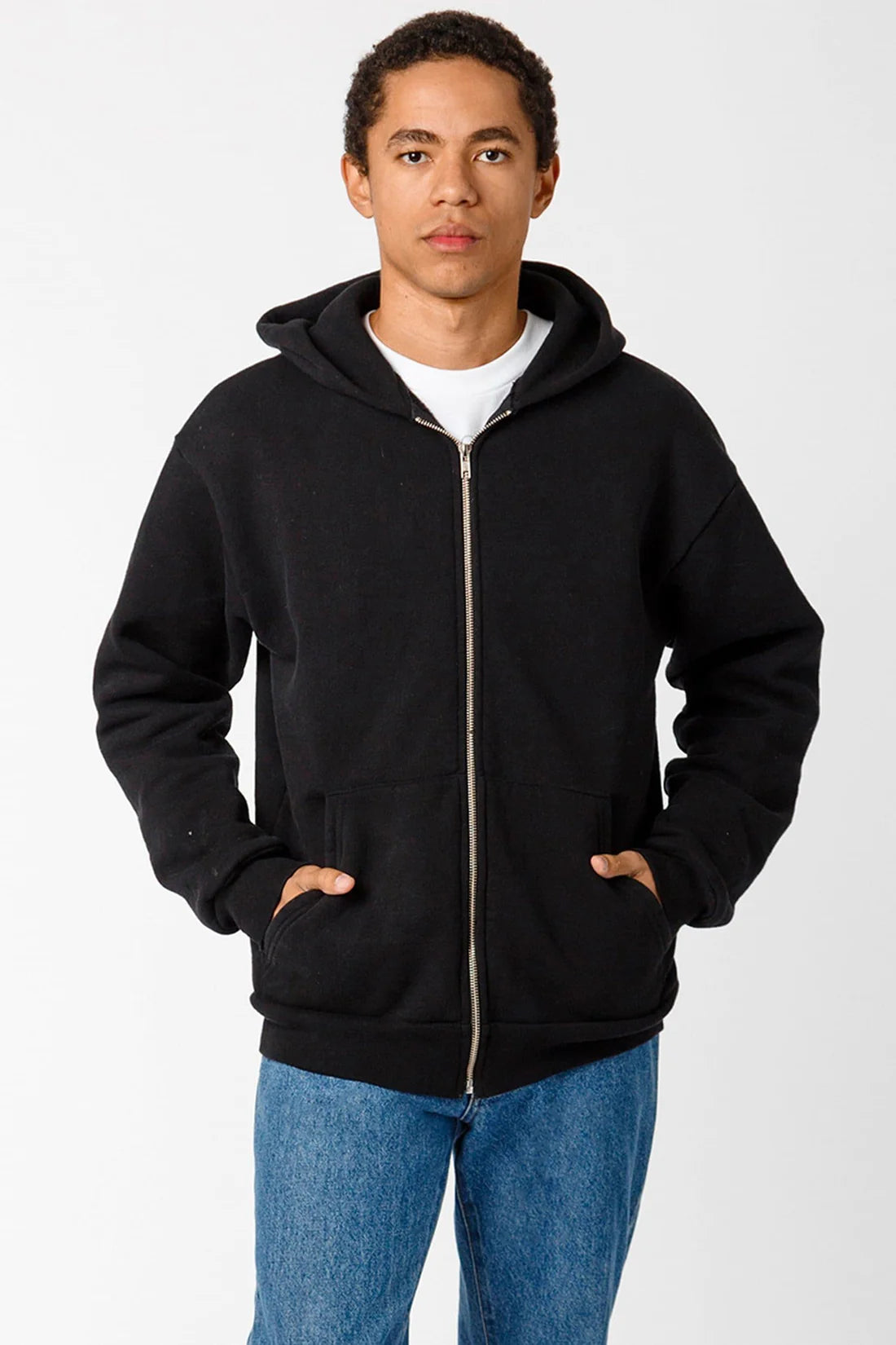 Los Angeles Apparel - HF-10 - 14oz. Heavy Fleece Zip Up Hooded Sweatsh –  Sky Sportswear