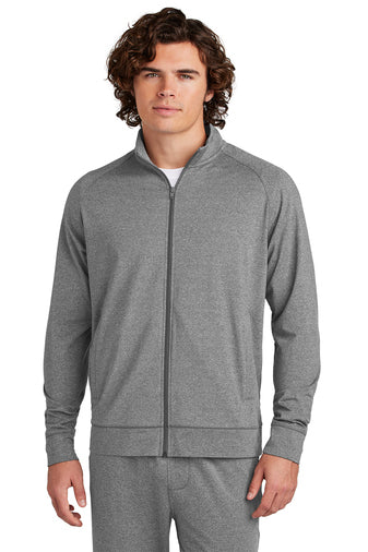 ST857  Sport-Tek Sport-Wick Stretch Full-Zip Cadet Jacket