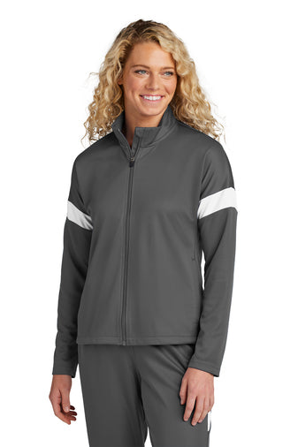 LST800  Sport-Tek Ladies Travel Full-Zip Jacket