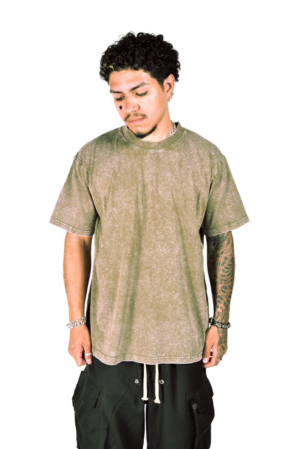 Sky Wear Basics 925 Mineral Wash Tee