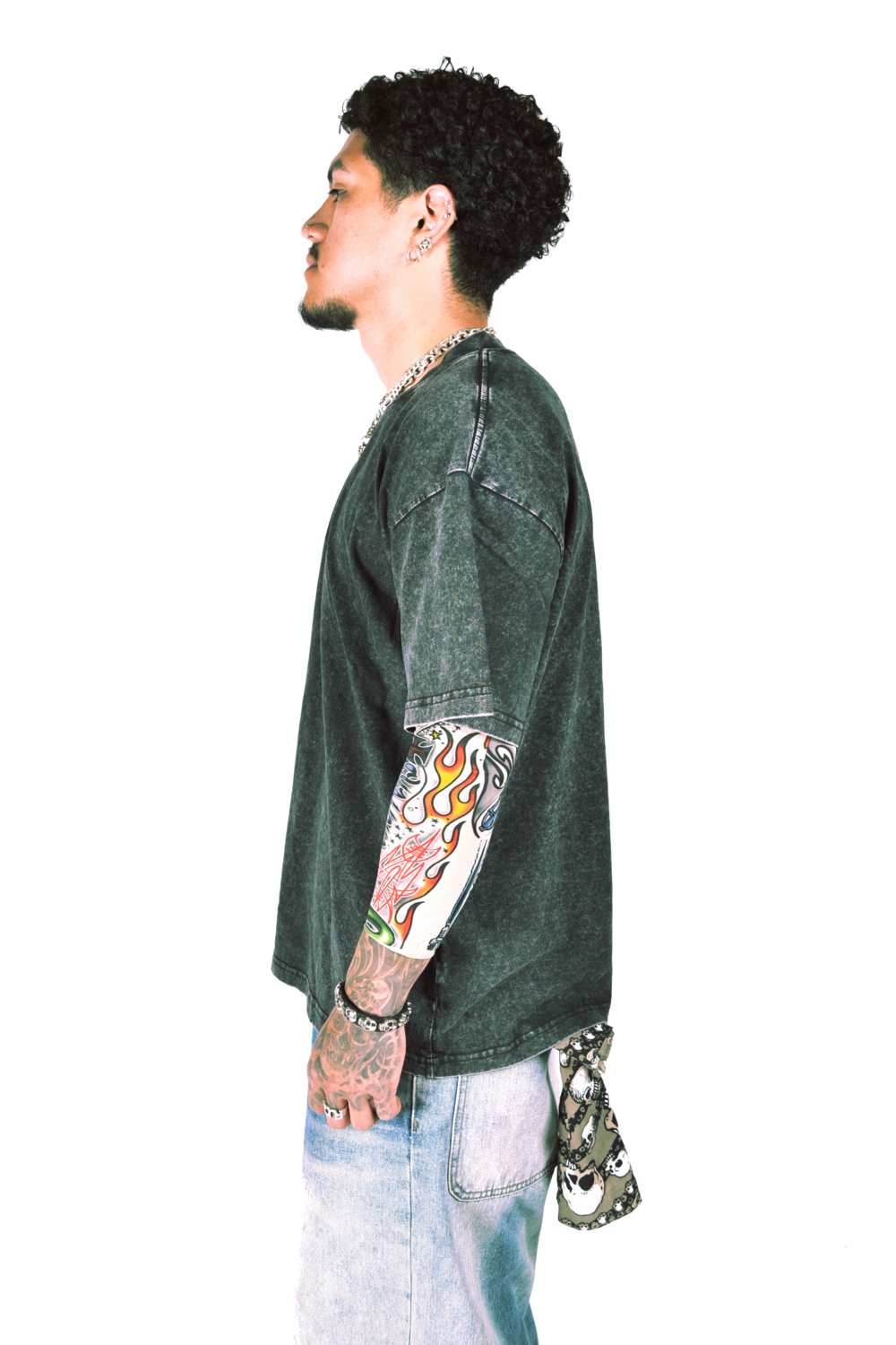 Sky Wear Basics 925 Mineral Wash Tee