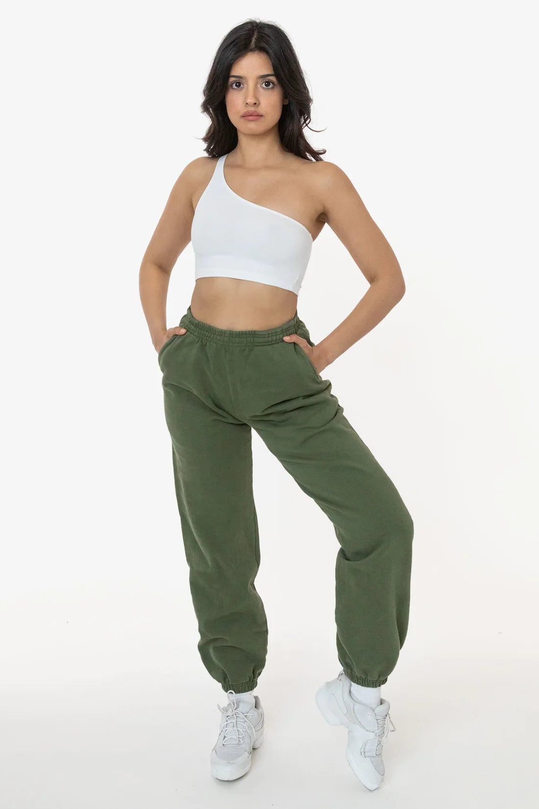 Los Angeles Apparel - HF04GD-B - Garment Dye Heavy Fleece Sweatpant (New & Now)