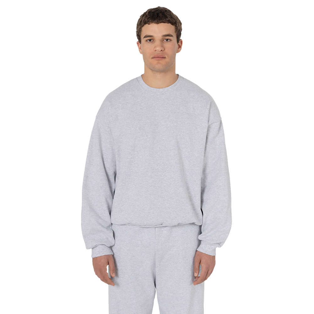 willfully deformation overlap sweat スエット Los Angeles Apparel - HF-07 Heavy Fleece Pullover Crewneck