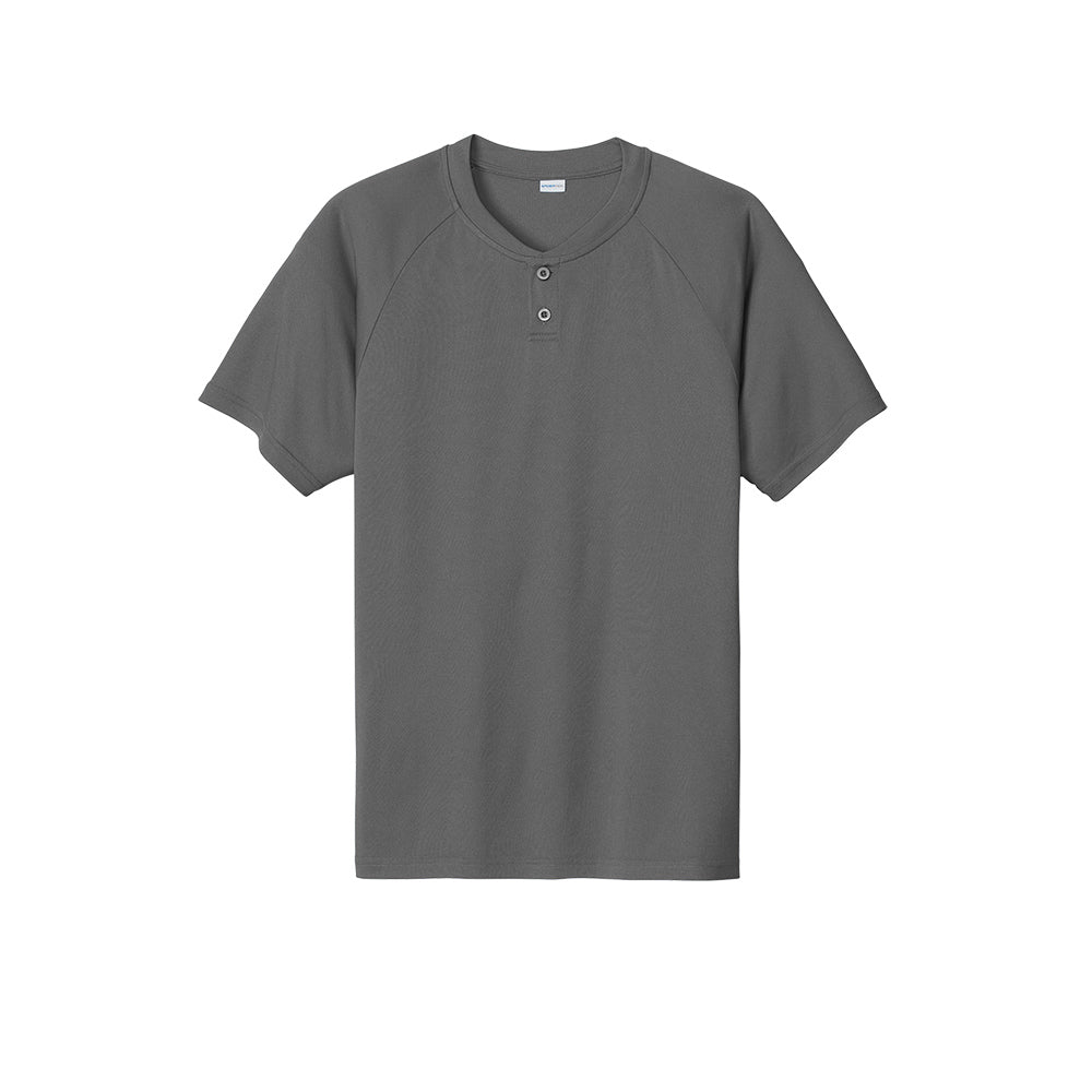 ST359 Sport-Tek PosiCharge Competitor 2-Button Henley
