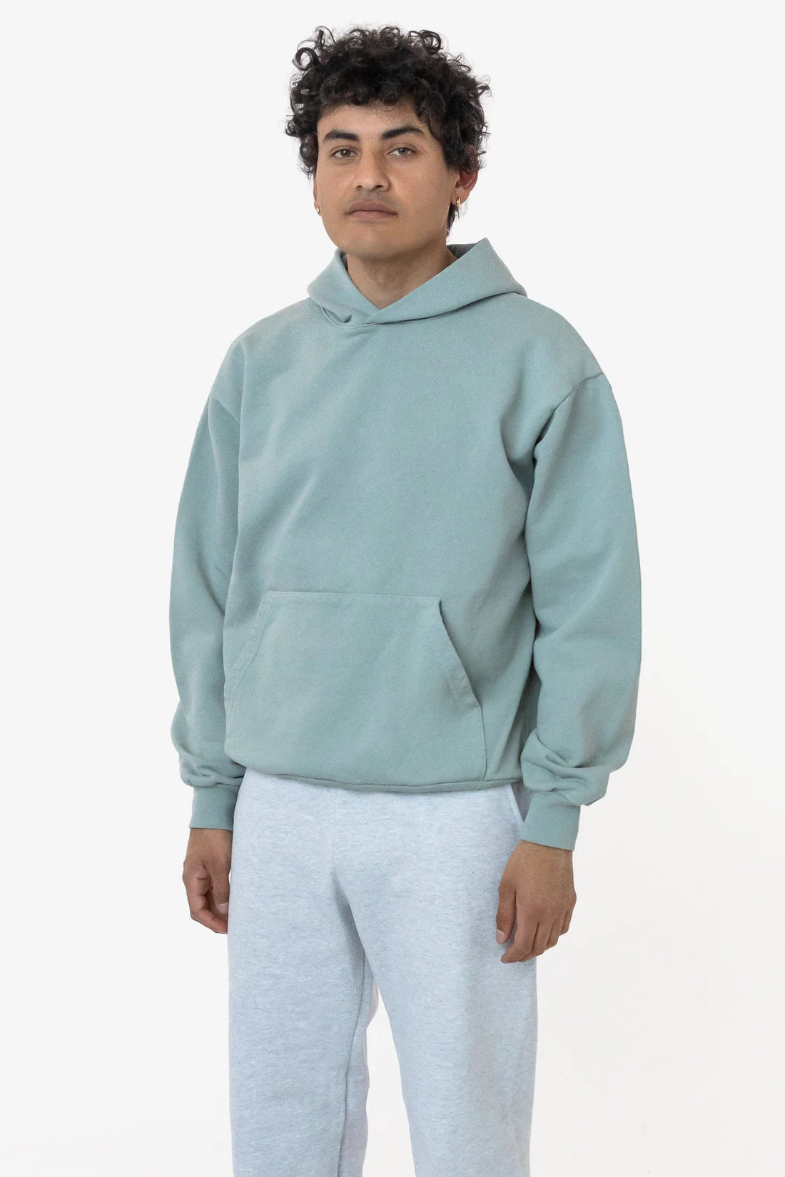 Los Angeles Apparel - HF09GD-B - Heavy Fleece Hooded Pullover Sweatshirt (New & Now)