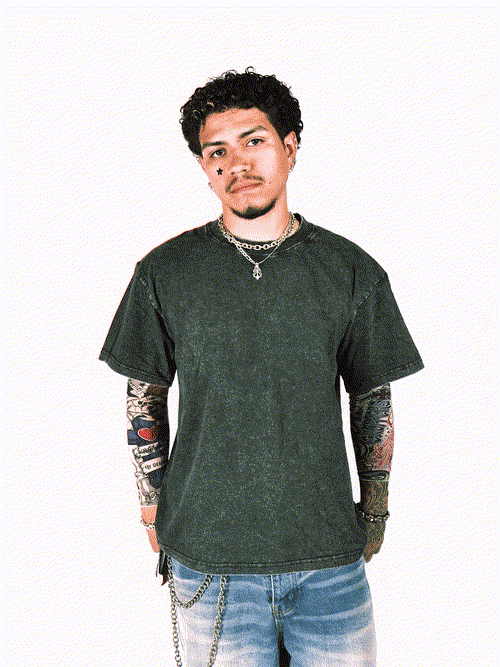 Sky Wear Basics 925 Mineral Wash Tee
