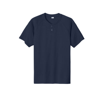 ST359 Sport-Tek PosiCharge Competitor 2-Button Henley