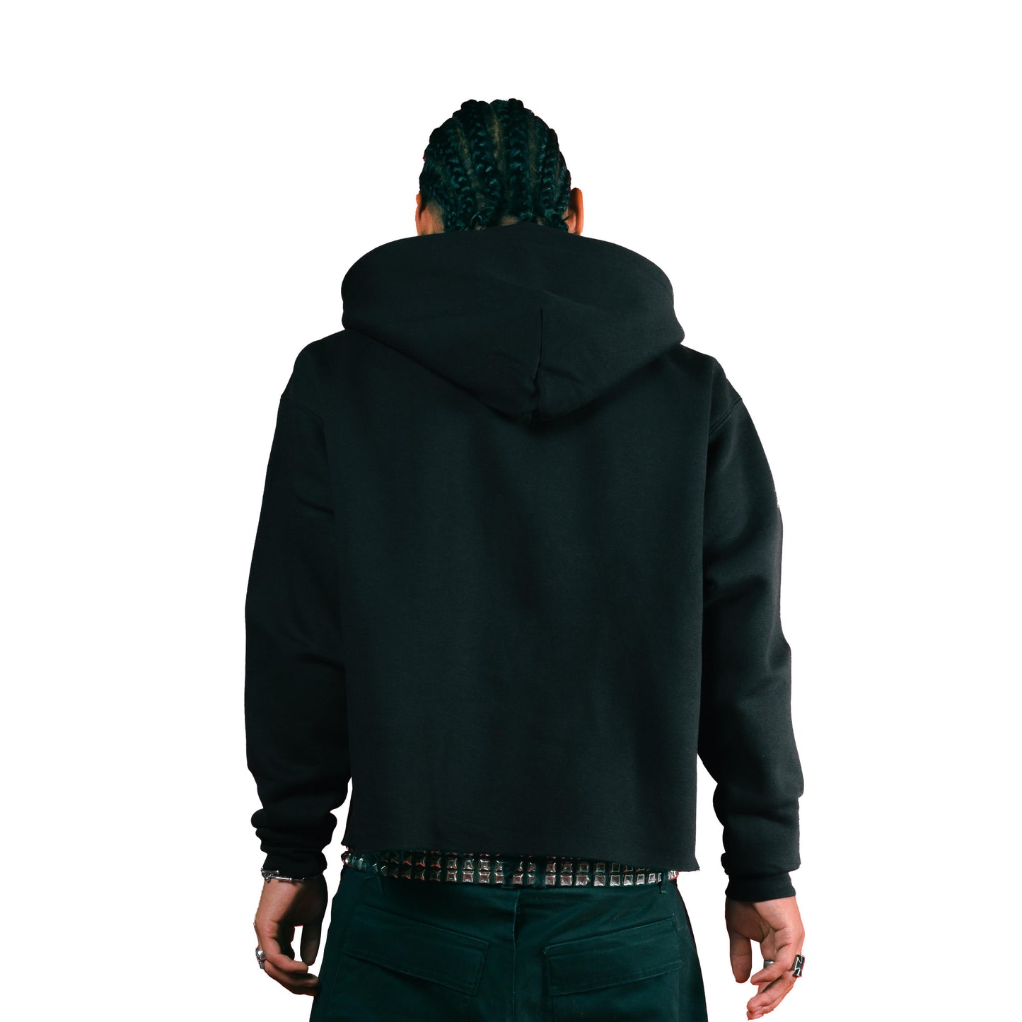 Sky Wear Keys 1041 Cropped Heavyweight Hoodie