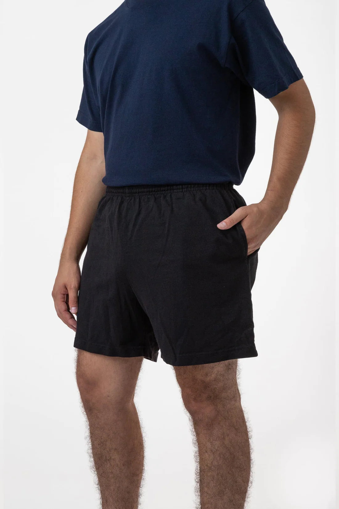 Los Angeles Apparel - 1242GD - Heavy Jersey Garment Dye Gym Shorts