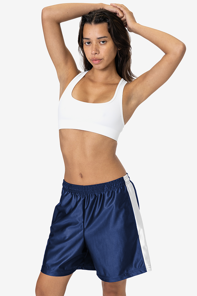Los Angeles Apparel HD440 HVY DAZZLE SIDE STRIPE SHORTS