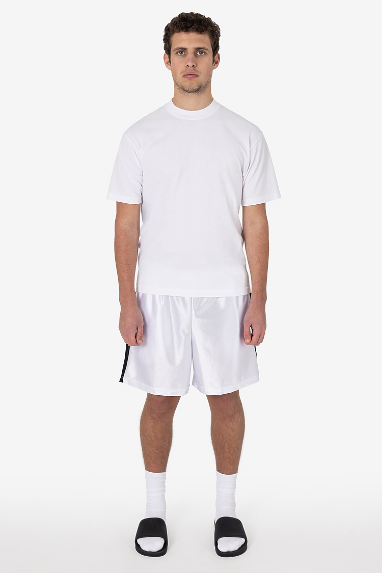 Los Angeles Apparel HD440 HVY DAZZLE SIDE STRIPE SHORTS
