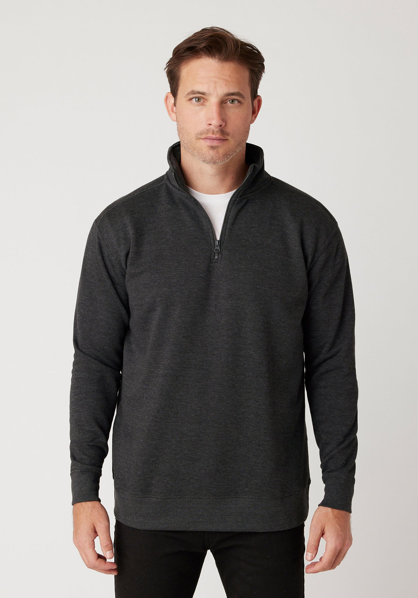 Cotton Heritage Quarter-Zip Fleece - M2475
