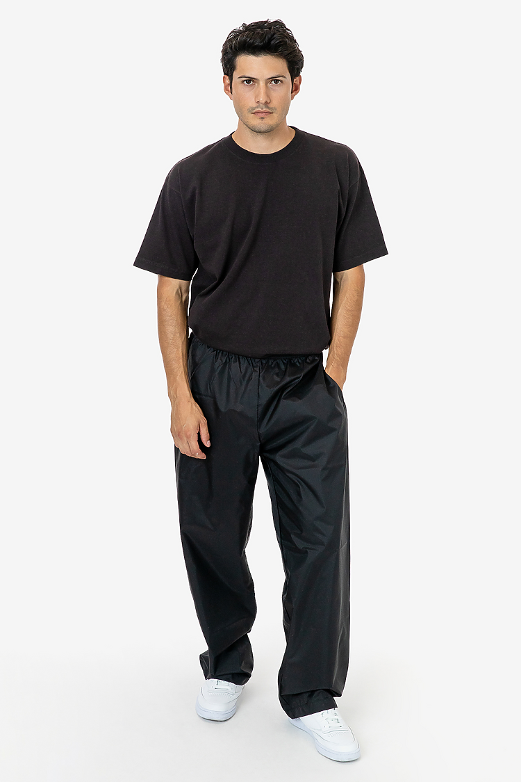 Los Angeles Apparel RNF445 Wide Leg Nylon Taffeta Pant