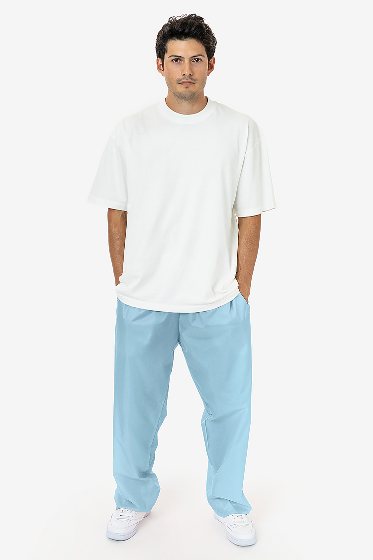 Los Angeles Apparel RNF445 Wide Leg Nylon Taffeta Pant