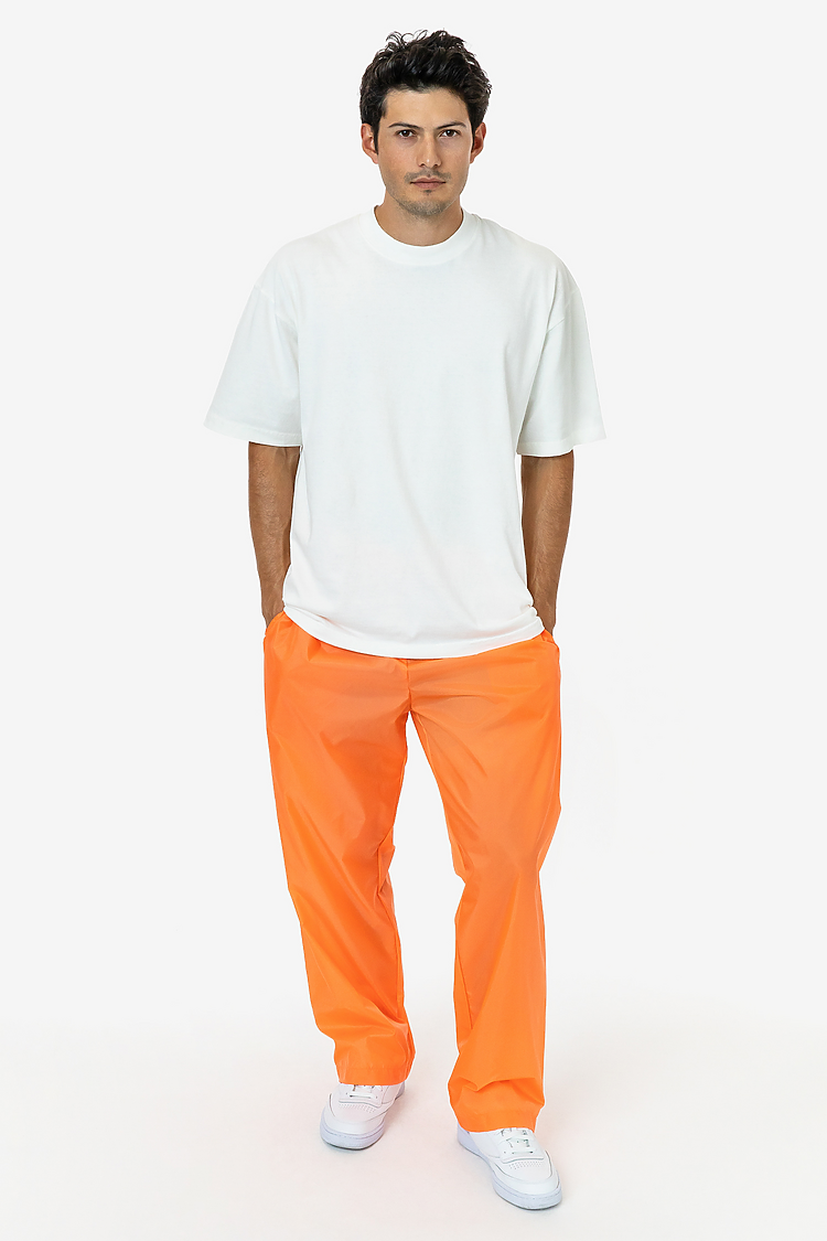 Los Angeles Apparel RNF445 Wide Leg Nylon Taffeta Pant