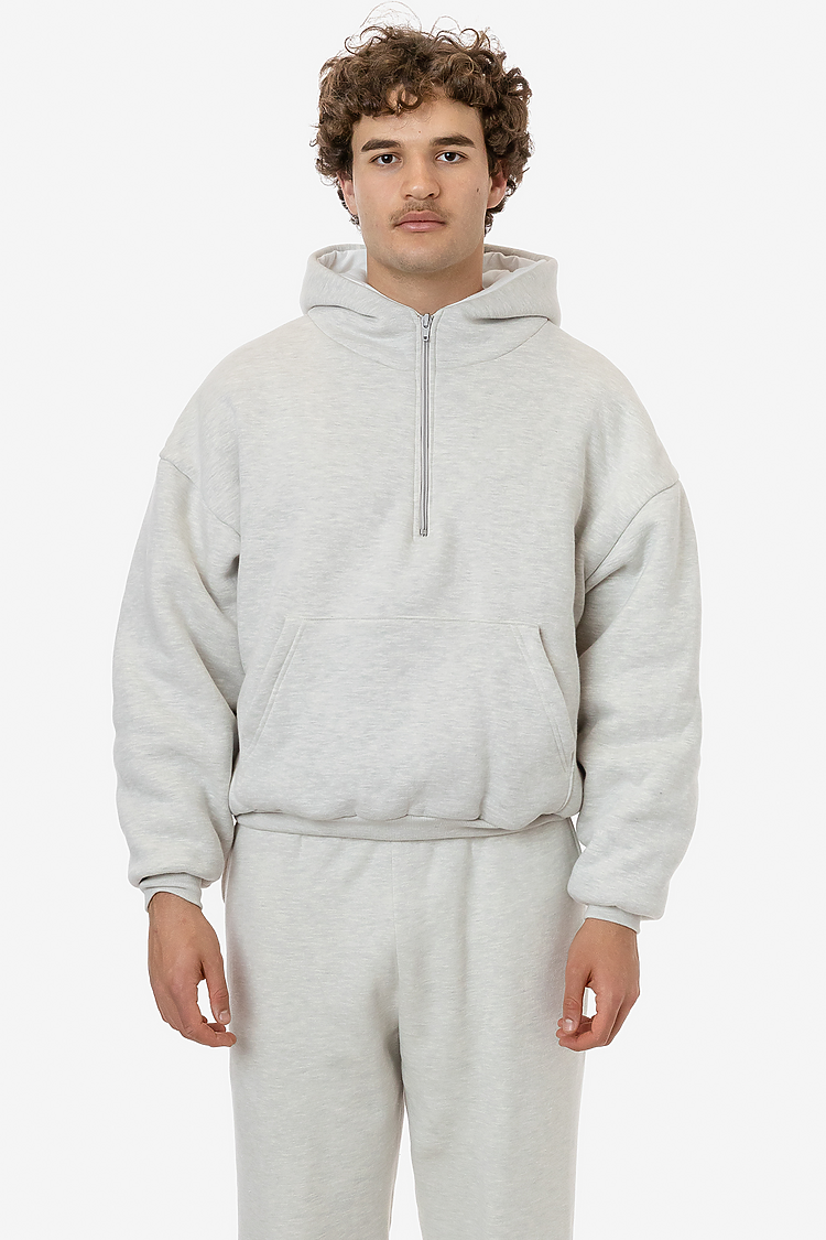 Los Angeles Apparel SF4249 Scour Fleece Puffy Hoodie