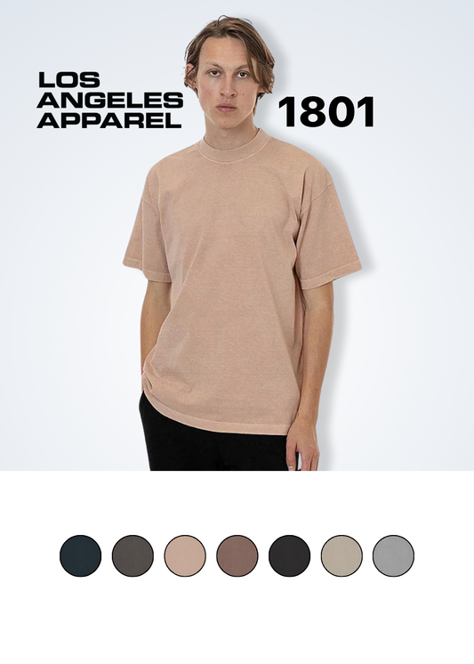 The 1801 - 6.5oz Garment Dye Crew Neck T-Shirt (3XL) – Los Angeles