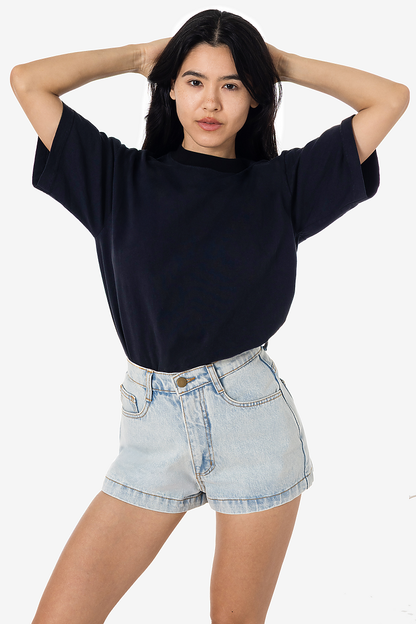 Los Angeles Apparel 1801GDRIN Ring 6.5oz S/S Garment Dye Tee