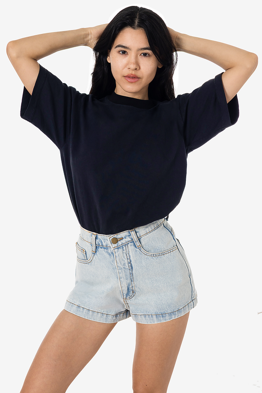 Los Angeles Apparel 1801GDRIN Ring 6.5oz S/S Garment Dye Tee