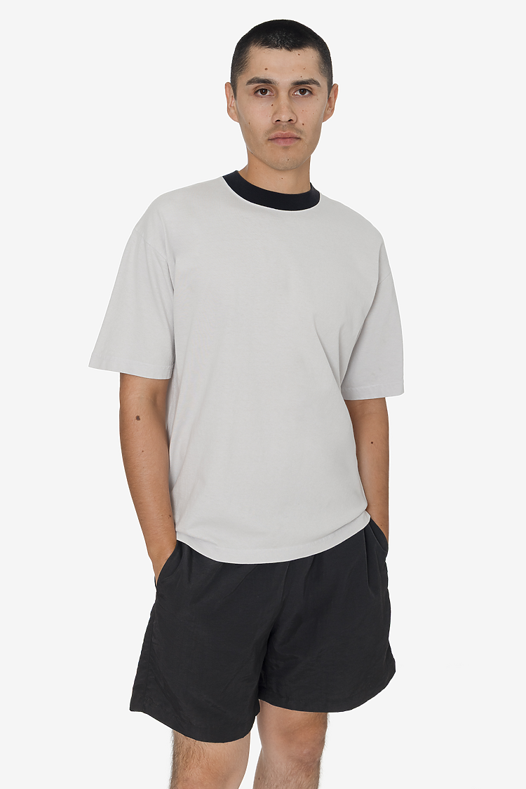 Los Angeles Apparel 1801GDRIN Ring 6.5oz S/S Garment Dye Tee