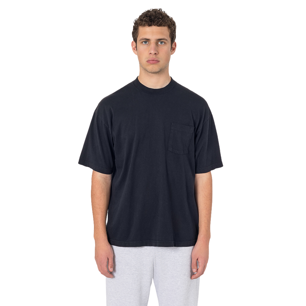 Los Angeles Apparel - 1809GD - Short Sleeve Garment Dye Pocket T-Shirt