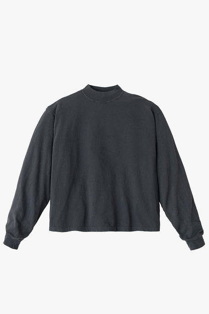 Los Angeles Apparel 1827GD 18/1 L/S OVERSIZED MOCK