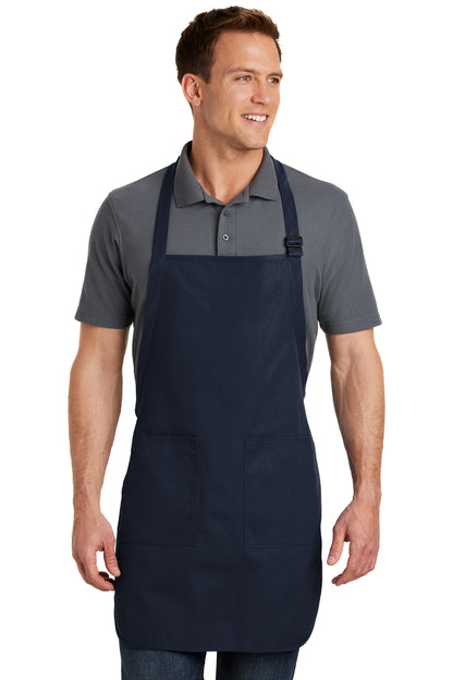 Port Authority Full-Length Apron with Pockets - A500