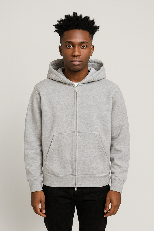 Keys Double Zipper Hoodie