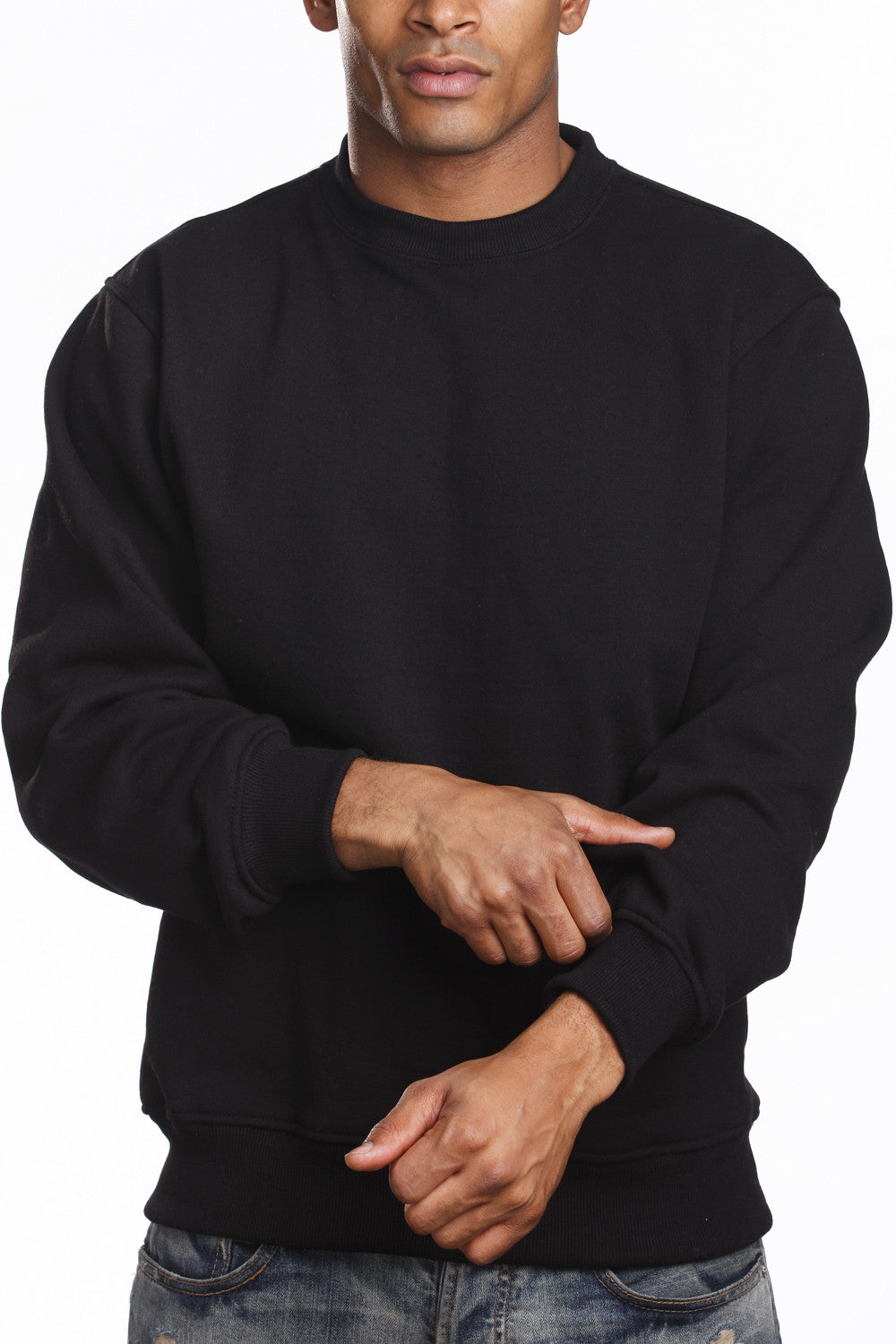 Pro 5 1043 USA Fleece Crew Neck Sweatshirt
