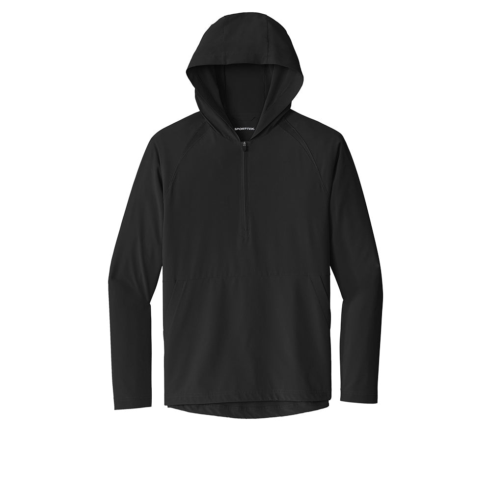 Sport-Tek Long Sleeve Hooded Jacket Mockup