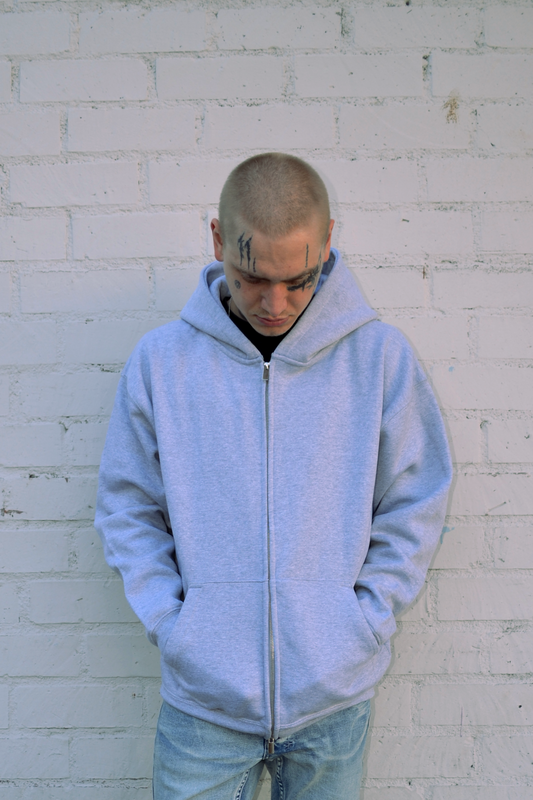 Keys Double Zipper Hoodie