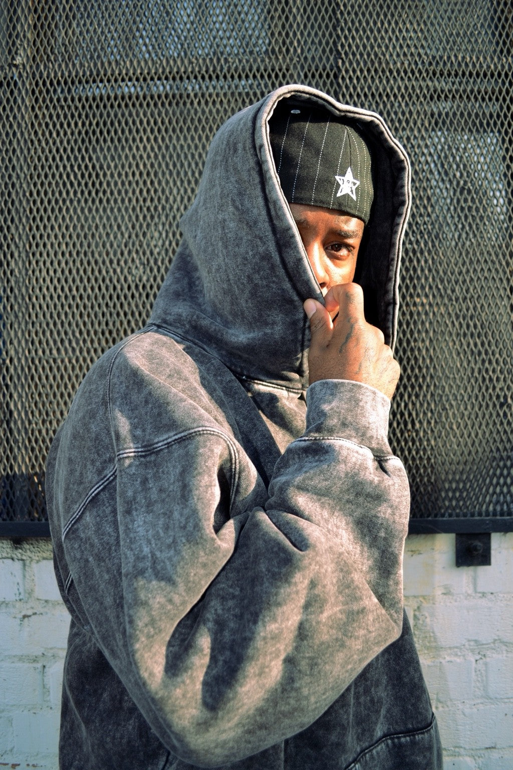 Keys Hoodie Acid Wash