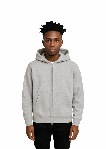 Keys Double Zipper Hoodie