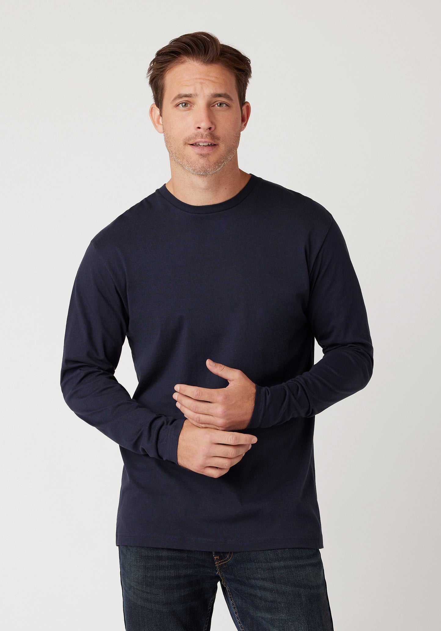 Cotton Heritage - Men's Long Sleeve T-Shirt MC1144