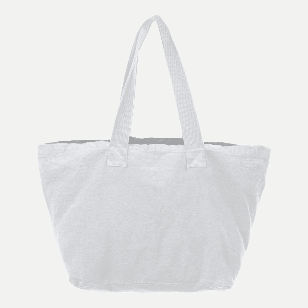Bull denim sales tote bag
