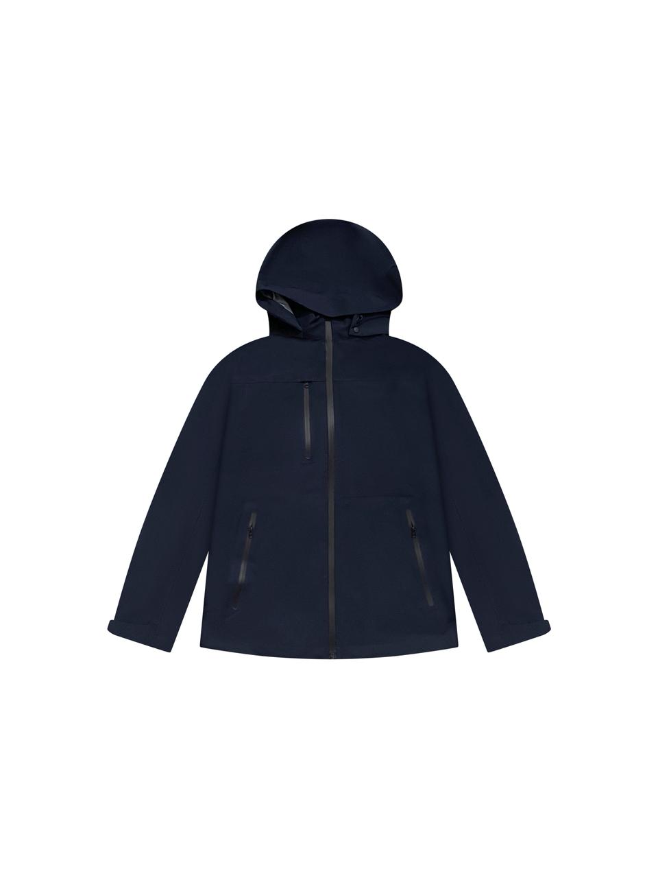 VOS - 7032 Technical Waterproof Full-Zipper Rain Jacket with Hood