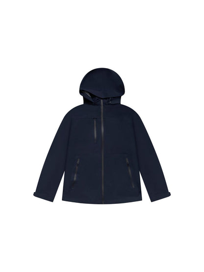 VOS - 7032 Technical Waterproof Full-Zipper Rain Jacket with Hood