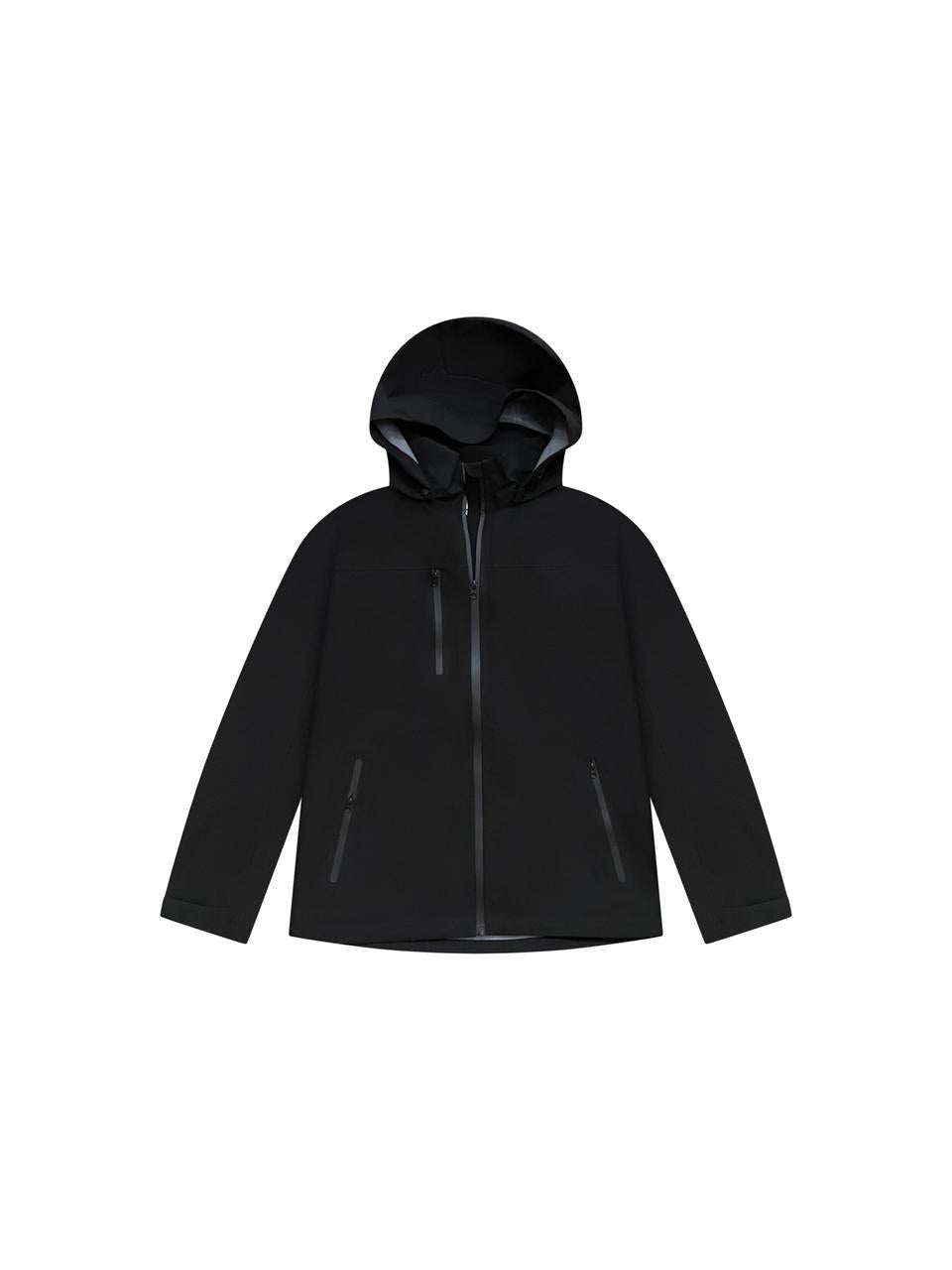 VOS - 7032 Technical Waterproof Full-Zipper Rain Jacket with Hood