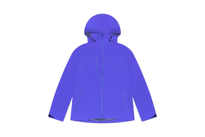 VOS - 7032 Technical Waterproof Full-Zipper Rain Jacket with Hood