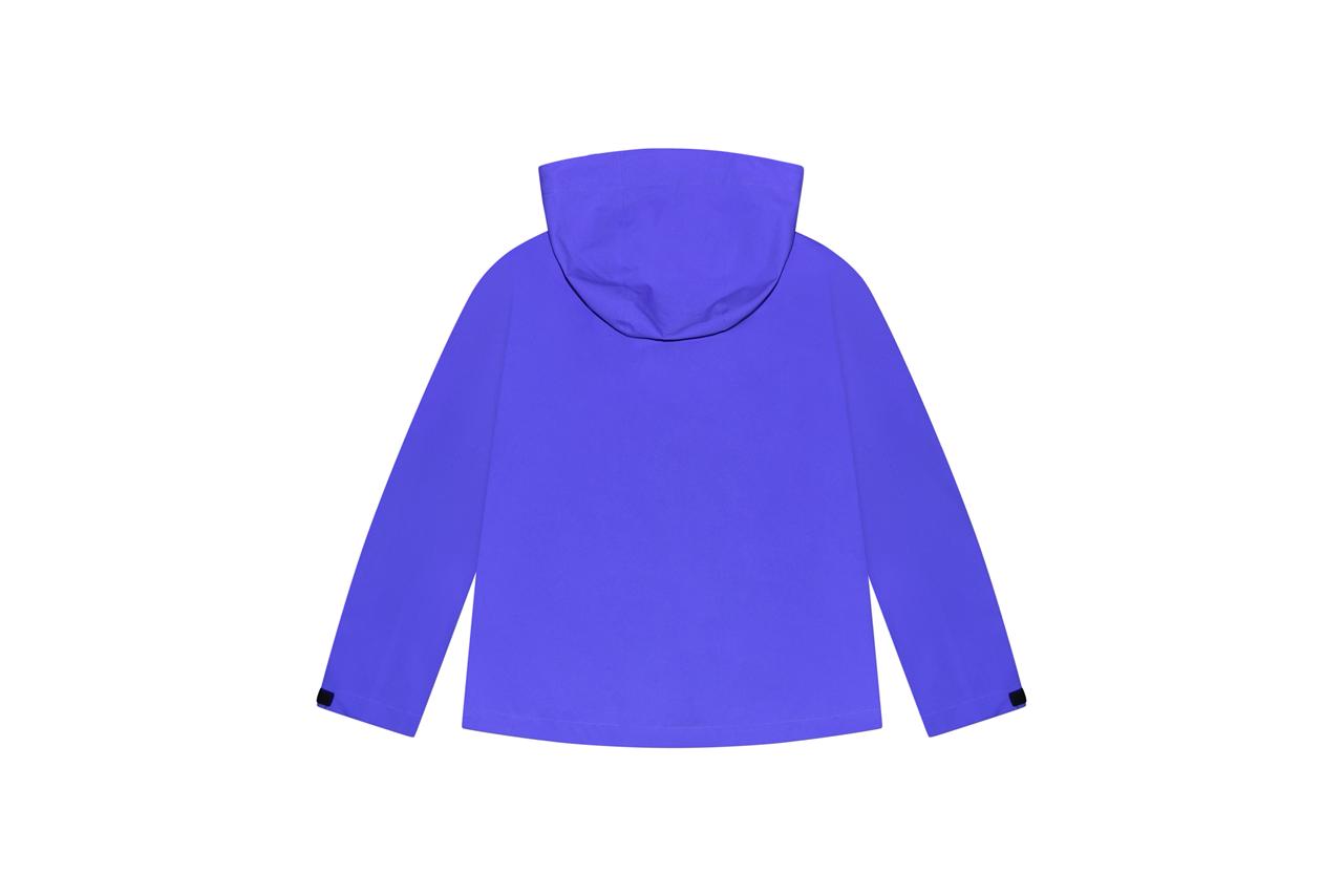 VOS - 7032 Technical Waterproof Full-Zipper Rain Jacket with Hood