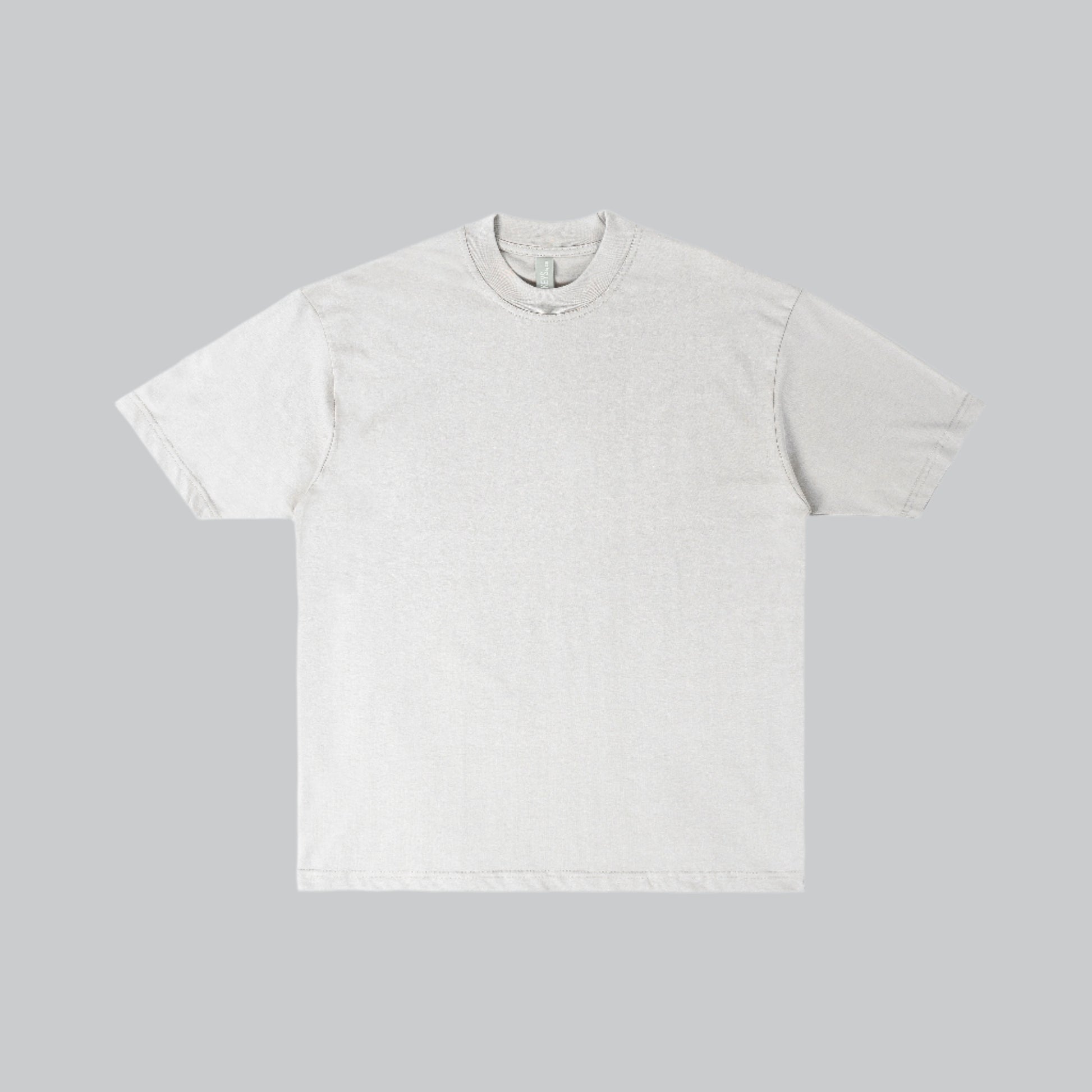 Plain white t-shirt on a white background