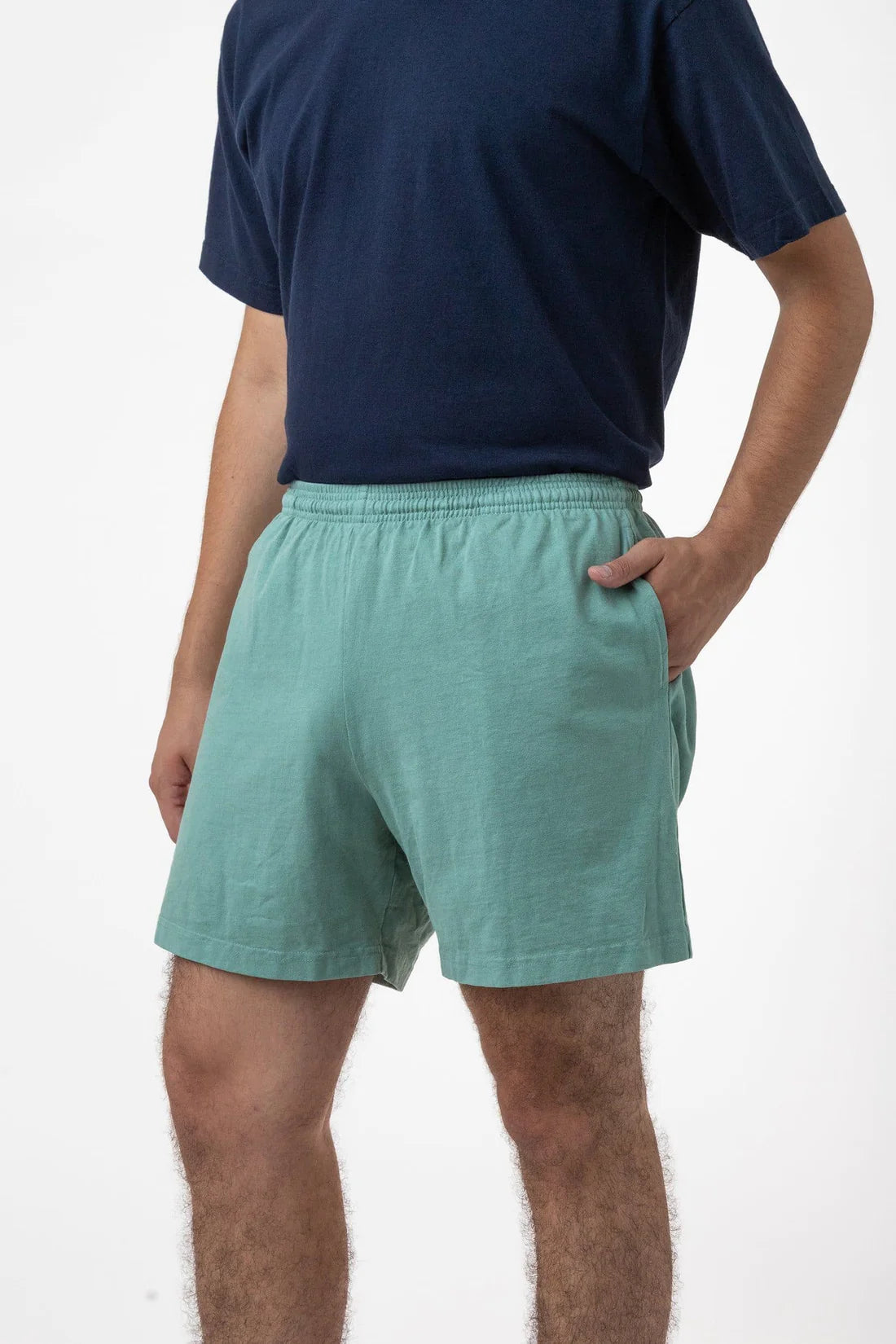 Los Angeles Apparel - 1242GD - Heavy Jersey Garment Dye Gym Shorts