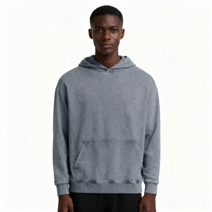 Sky Wear Basics 927 Mineral Wash French Terry Hoodie