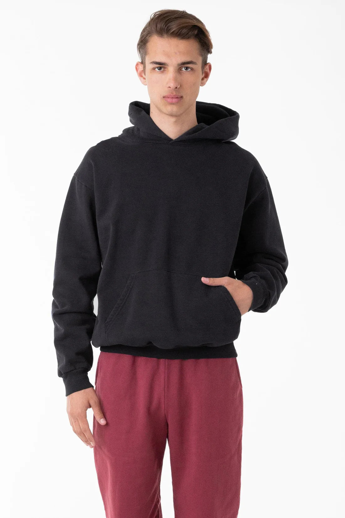 Los Angeles Apparel - HF09GD - Heavy Fleece Hooded Pullover Sweatshirt