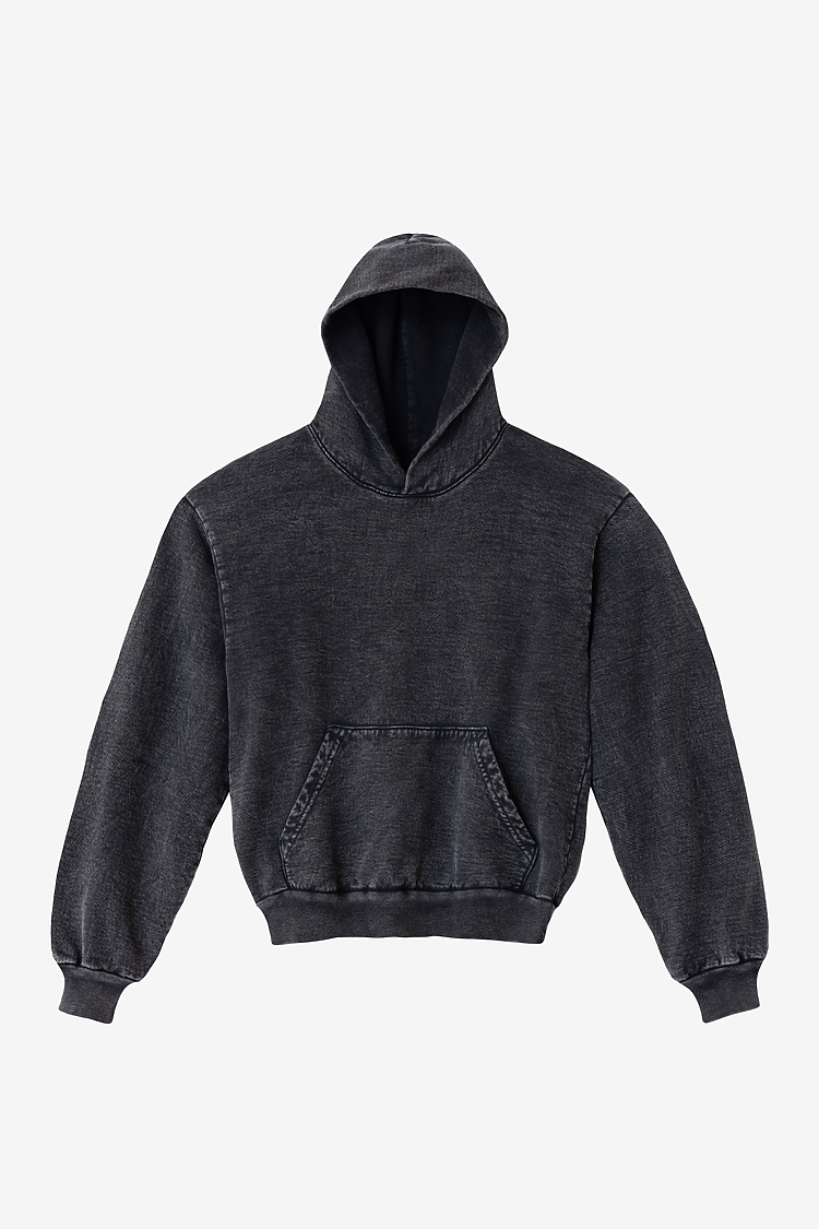 Los Angeles Apparel HF09MW L/S MW HF Hooded PO 14 oz