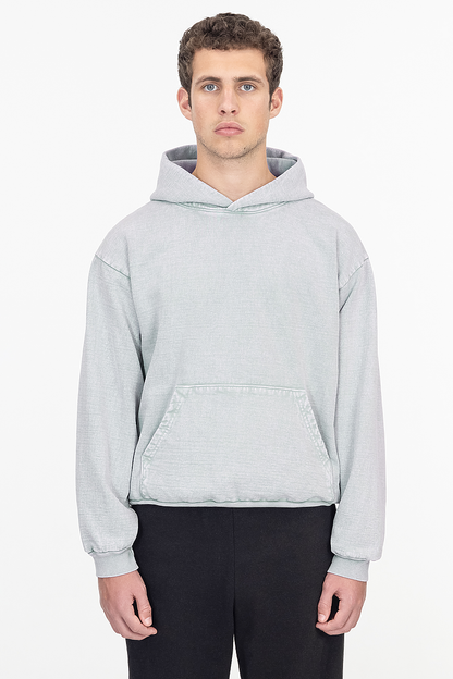 Los Angeles Apparel HF09MW L/S MW HF Hooded PO 14 oz